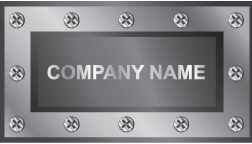 Stainless Steel Business Card